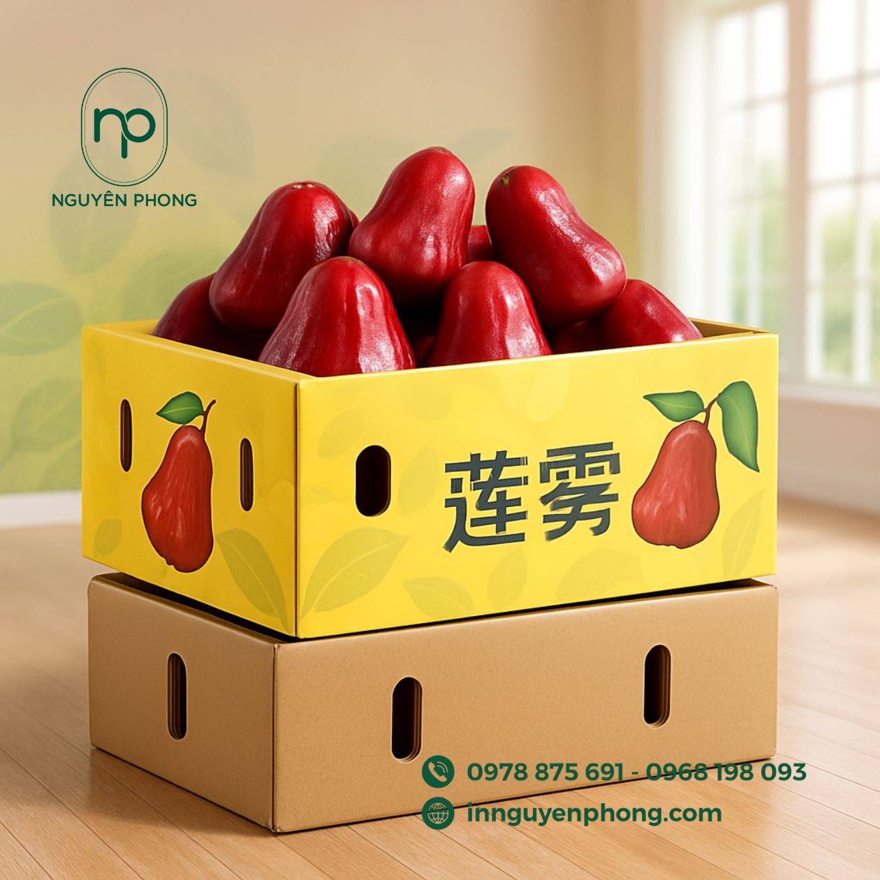 kích-thước-thùng-carton-đựng-mận